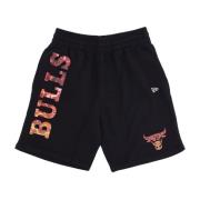 Chicago Bulls Sweatpants Tracksuit Water Print New Era , Black , Heren