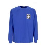 Iconische Surf Blauwe Heren Longsleeve Tee Obey , Blue , Heren