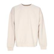 Lichtgewicht Crewneck Sweatshirt Pigment Clay Obey , Beige , Heren