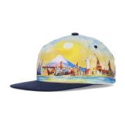 Natuurlijke Platte Klep Snapback Pet HUF , Multicolor , Heren