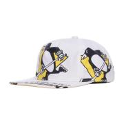 Pittsburgh Penguins Platklep Pet Mitchell & Ness , White , Heren