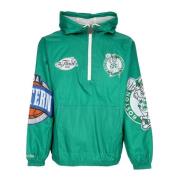 Boston Celtics Windbreaker Jas Mitchell & Ness , Green , Heren