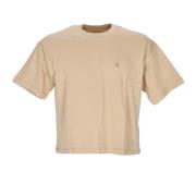 Wit Dames Tee Korte Mouw Carhartt Wip , Beige , Heren