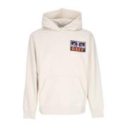 Premium Hoodie voor Mannen Obey , Beige , Heren