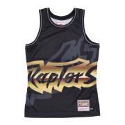 Toronto Raptors Basketball Tank Top Mitchell & Ness , Black , Heren