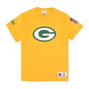 Green Bay Packers NFL T-shirt Mitchell & Ness , Yellow , Heren