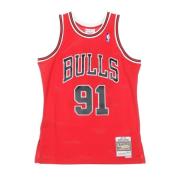 Chicago Bulls Rodman Swingman Jersey Mitchell & Ness , Red , Heren