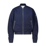 Urban Bomber Jacket Samsøe Samsøe , Blue , Dames