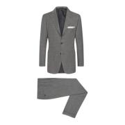 Elegant Wollen Pak Kiton , Gray , Heren