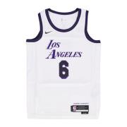 LeBron James City Edition Basketball Tank Top Nike , White , Heren