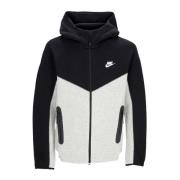 Tech Fleece Zip Hoodie Grijs Nike , Gray , Heren