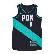 Damian Lillard City Edition Basketball Tank Nike , Black , Heren