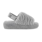 Fluff Yeah Wavy Slides UGG , Gray , Dames