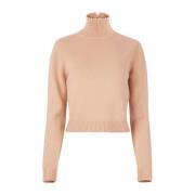 Gebreide coltrui in beige Nina Ricci , Beige , Dames