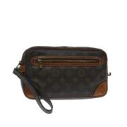 Pre-owned Canvas louis-vuitton-bags Louis Vuitton Vintage , Brown , Da...