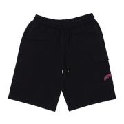 Triangle Panther Cargo Sweatshorts Propaganda , Black , Heren