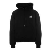 Hoodie met Raglanmouwen en Kangoeroezak Ami Paris , Black , Heren