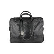 Pre-owned Leather gucci-bags Gucci Vintage , Black , Dames