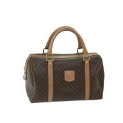 Pre-owned Fabric handbags Celine Vintage , Brown , Dames