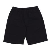 Zwarte Jogger Shorts met Zakken Iuter , Black , Heren