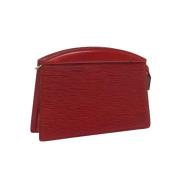 Pre-owned Leather louis-vuitton-bags Louis Vuitton Vintage , Red , Dam...