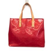 Pre-owned Canvas shoulder-bags Louis Vuitton Vintage , Red , Dames