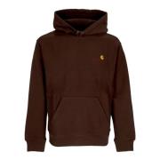 Script Tobacco Hoodie Carhartt Wip , Brown , Heren