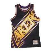 NBA Big Face Basketball Tank Top Mitchell & Ness , Multicolor , Heren