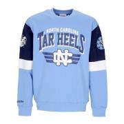 North Carolina Tar Heels Crewneck Sweatshirt Mitchell & Ness , Blue , ...