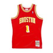 NBA Tracy McGrady Basketball Tank Top Mitchell & Ness , Red , Heren