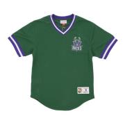 NBA Vintage Logo Milwaukee Bucks Jack Mitchell & Ness , Green , Heren