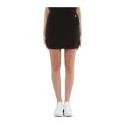 Stretch Mini Rok - Zwart Calvin Klein , Black , Dames