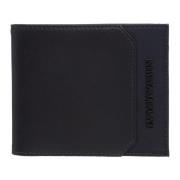 Minimalist Logo Wallet with Card Slots Emporio Armani , Blue , Heren