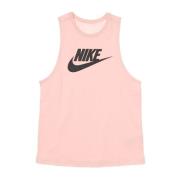 Futura Tank Top Pink Glaze/Black Nike , Pink , Dames