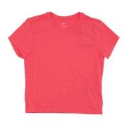 Chill Knit Crop Tee in Roze Nike , Pink , Dames