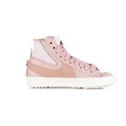 Jumbo Pink High-Top Sneaker Nike , Pink , Dames