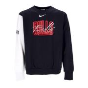 Chicago Bulls Crewneck Sweatshirt Nike , Black , Heren