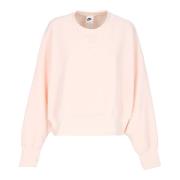 Plush Mod Crop Crewneck Sweatshirt Nike , Pink , Dames