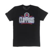 NBA Neon Tee Loscli Zwart New Era , Black , Heren