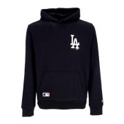 MLB Essentials Hoodie Losdod Zwart/Wit New Era , Black , Heren