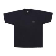 Zwart Heavyweight Tee Crew Neck T-shirt Obey , Black , Heren