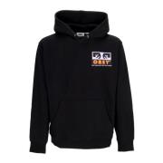 Premium Zwarte Hoodie met Capuchon voor Mannen Obey , Black , Heren