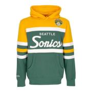 Seattle Supersonics Hoodie Originele Teamkleuren Mitchell & Ness , Gre...