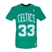 Larry Bird NBA Tee Hardwood Classics Mitchell & Ness , Green , Heren