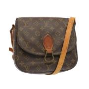 Pre-owned Canvas louis-vuitton-bags Louis Vuitton Vintage , Brown , Da...