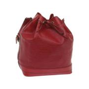 Pre-owned Leather louis-vuitton-bags Louis Vuitton Vintage , Red , Dam...