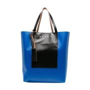 Blauw en Zwart Winkel Tas Marni , Blue , Heren