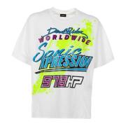 Stijlvolle T-Shirt Collectie voor Mannen Diesel , White , Heren