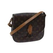 Pre-owned Canvas louis-vuitton-bags Louis Vuitton Vintage , Brown , Da...