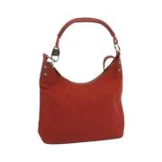 Pre-owned Canvas gucci-bags Gucci Vintage , Red , Dames